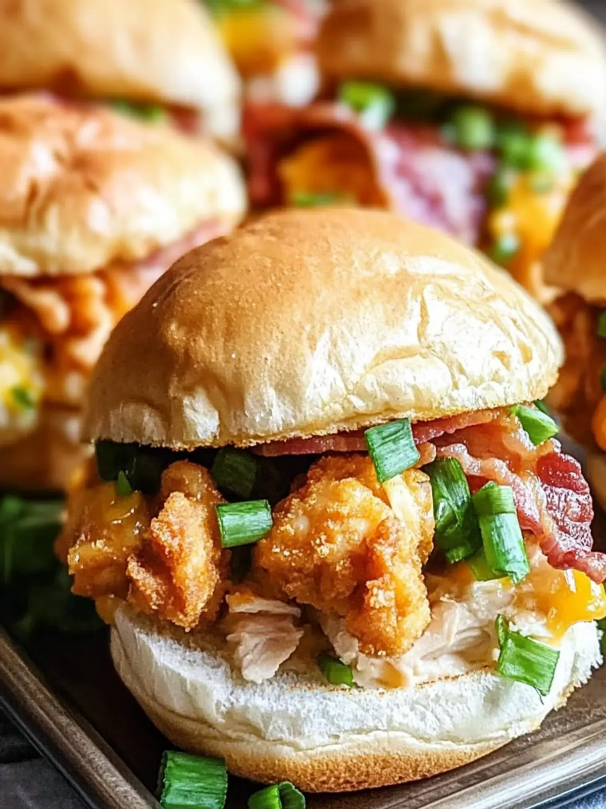 Crispy Buffalo Chicken Bacon Ranch Sliders for Game Day Fun 5 Crispy Buffalo Chicken Bacon Ranch Sliders