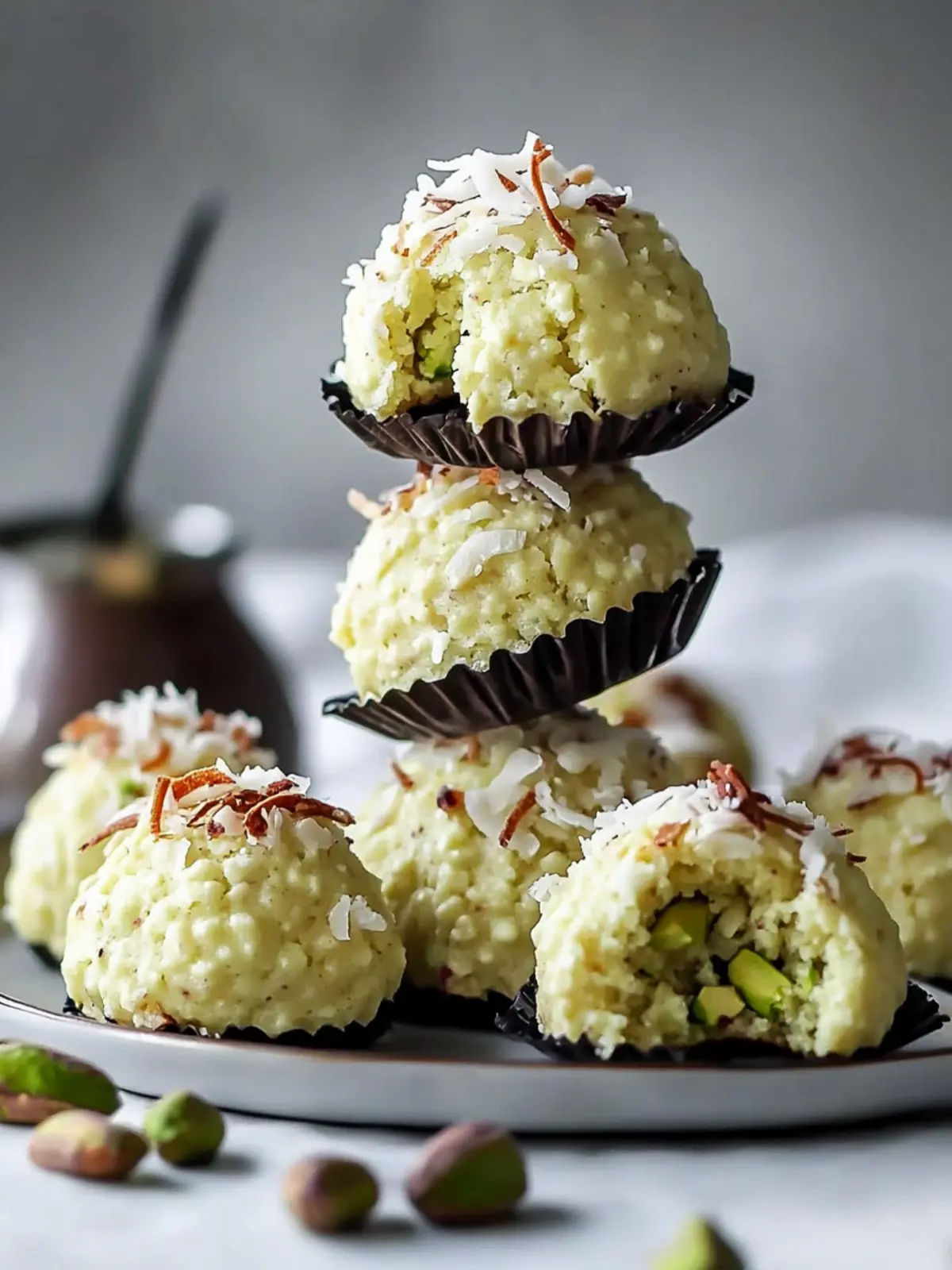 Irresistible Pistachio Coconut Macaroons You’ll Love 3 Pistachio Coconut Macaroons
