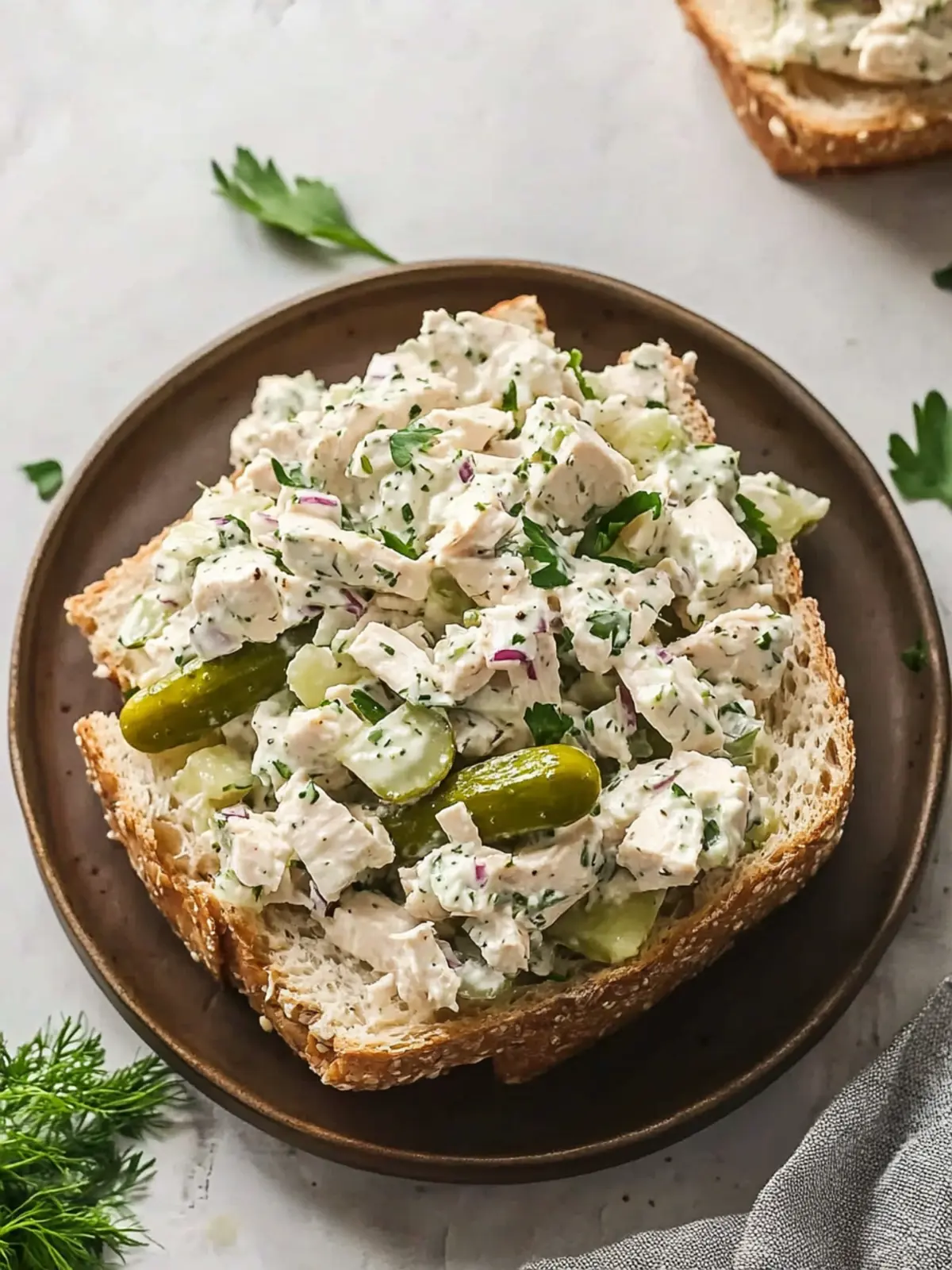 Dill Pickle Chicken Salad that Will Wow Your Taste Buds 3 Dill Pickle Chicken Salad