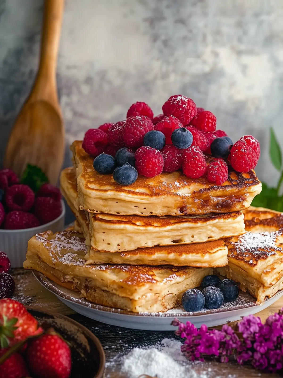 Fluffy Sheet Pan Buttermilk Pancakes for a Crowd 2 Sheet Pan Buttermilk Pancakes