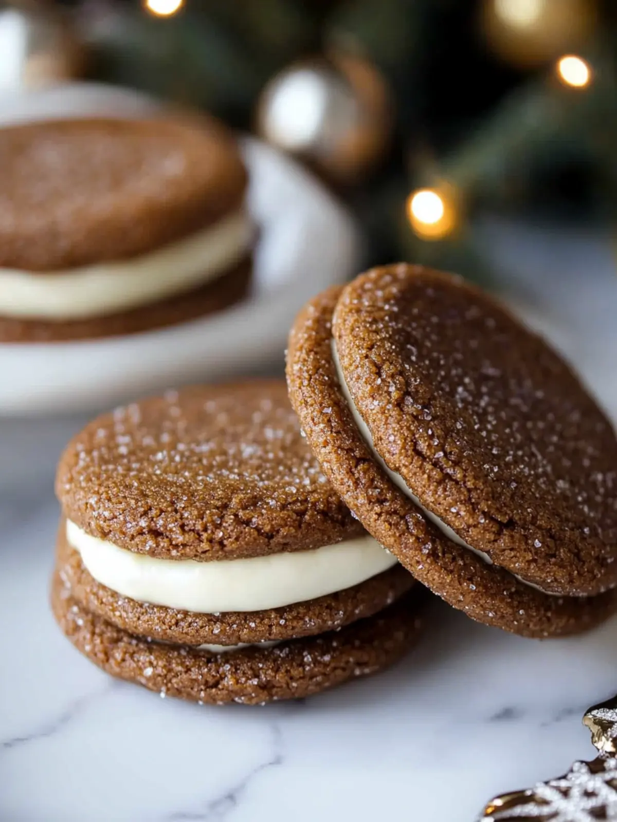 Ginger Molasses Sandwich Cookies with Eggnog for Cozy Moments 4 Ginger Molasses Sandwich Cookies with Eggnog