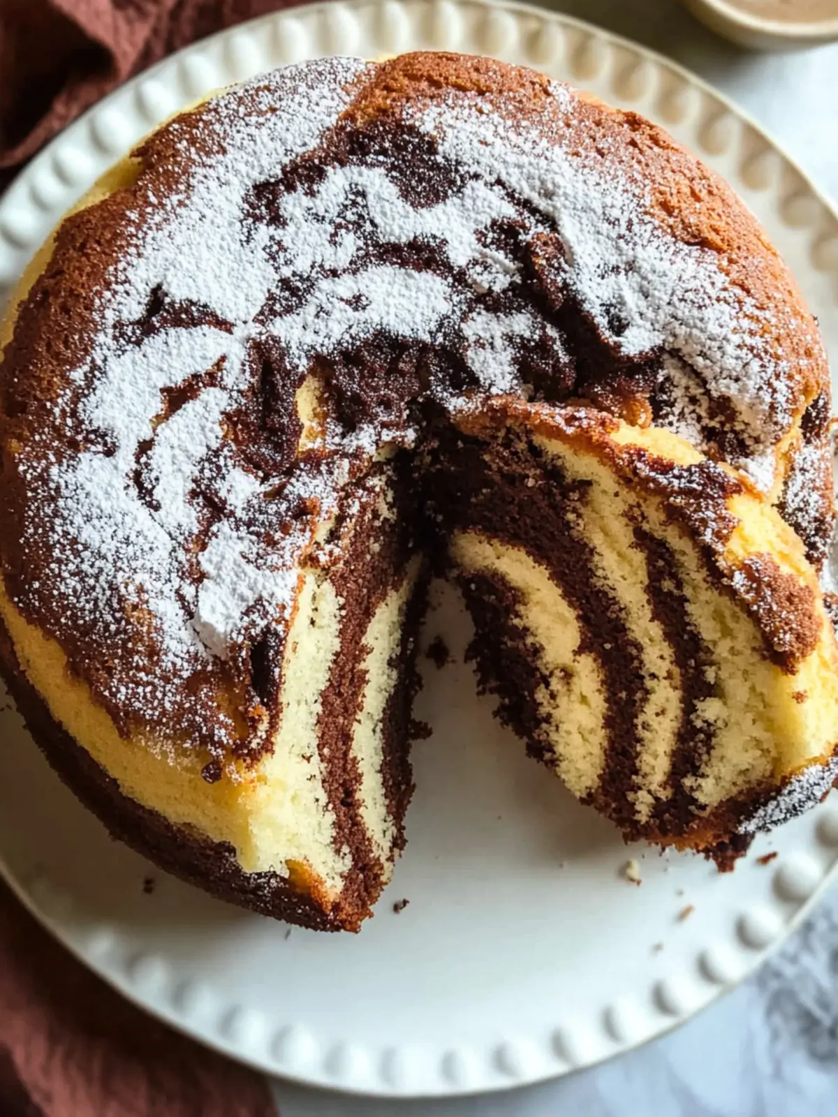 Irresistible German Marble Cake That Will Wow Your Guests 4 German Marble Cake