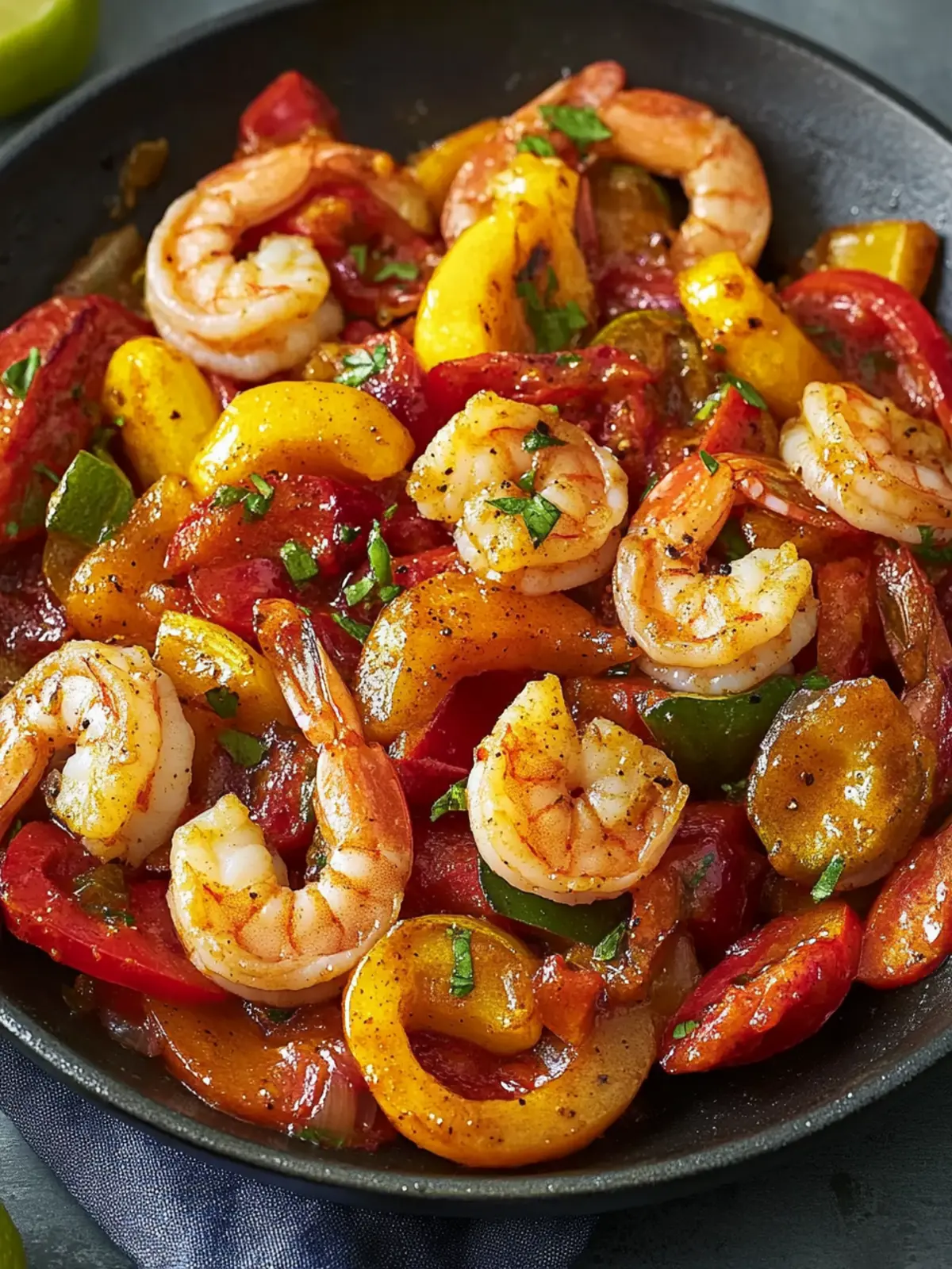 Savory Shrimp Vegetable Skillet for Quick Weeknight Dinners 5 Shrimp Vegetable Skillet