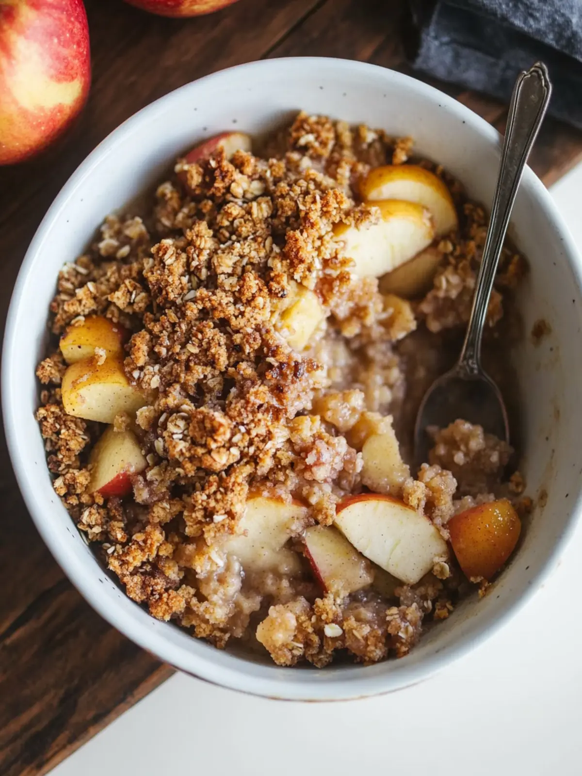 Delicious Healthy Breakfast Apple Crumble for Cozy Mornings 3 Healthy Breakfast Apple Crumble