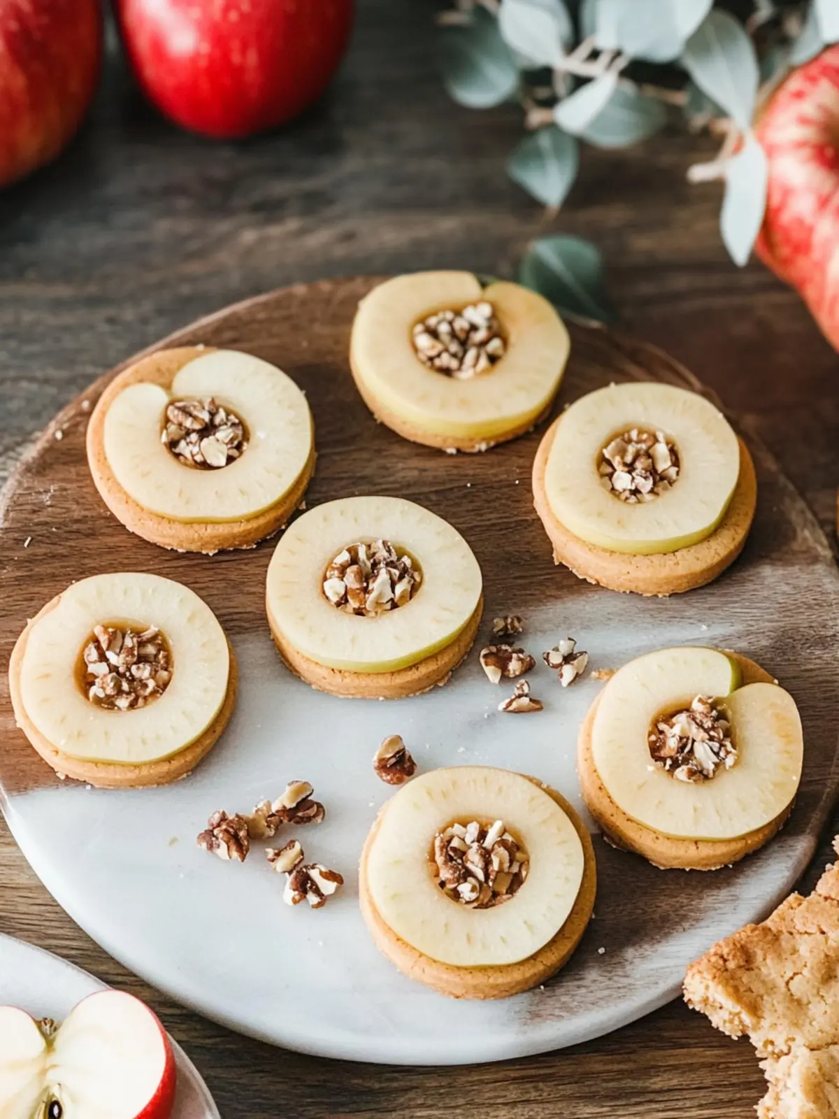Irresistible Apple Slice Cookies with Peanut Butter Twist 5 Apple Slice Cookies