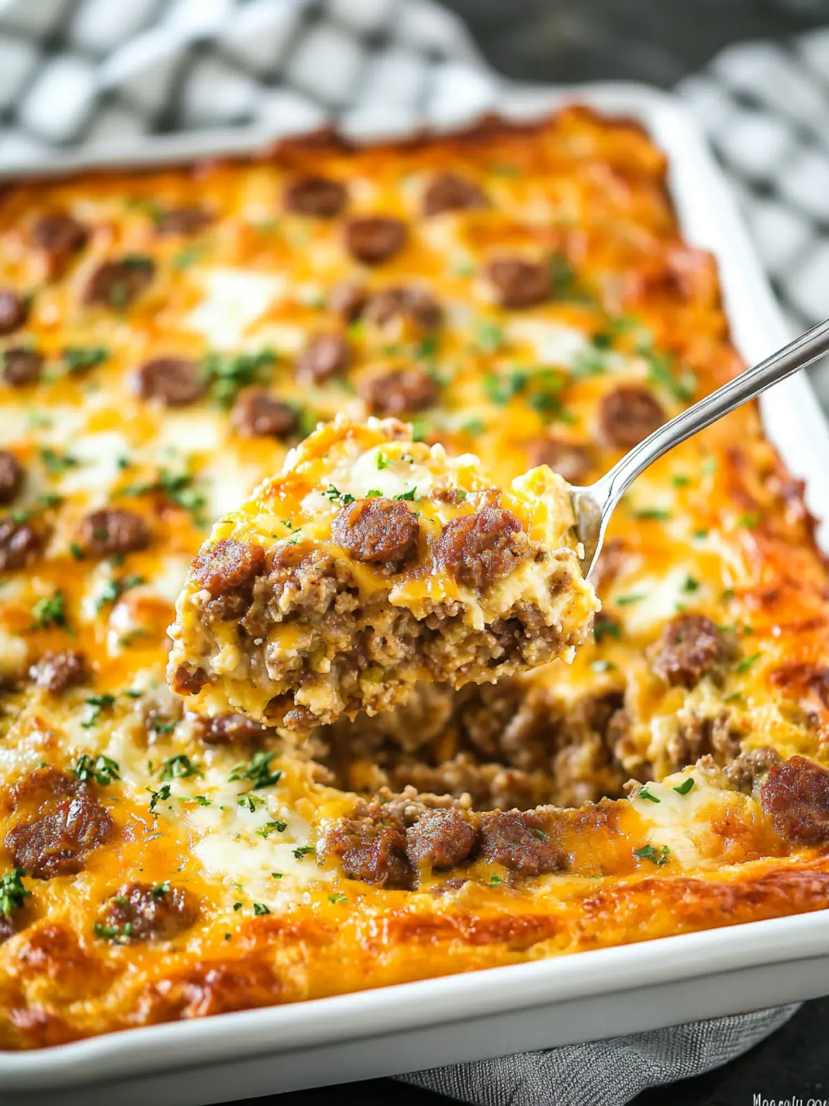 Savory Breakfast Sausage Casserole for Lazy Mornings 3 Breakfast Sausage Casserole