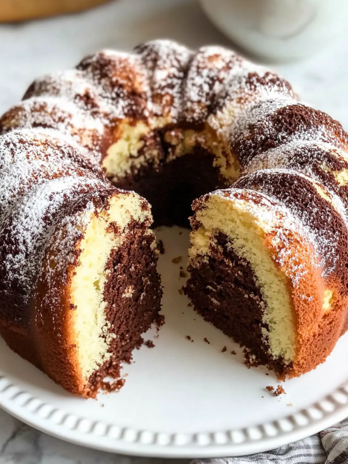 Irresistible German Marble Cake That Will Wow Your Guests 3 German Marble Cake