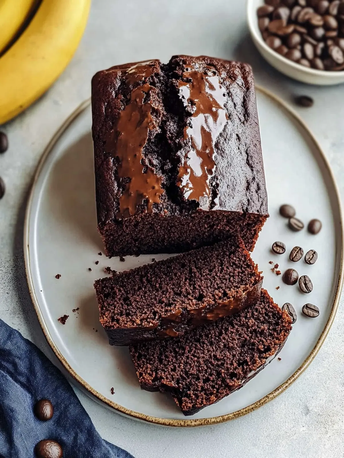 Irresistible Chocolate Espresso Banana Bread Recipe to Savor 4 Chocolate Espresso Banana Bread