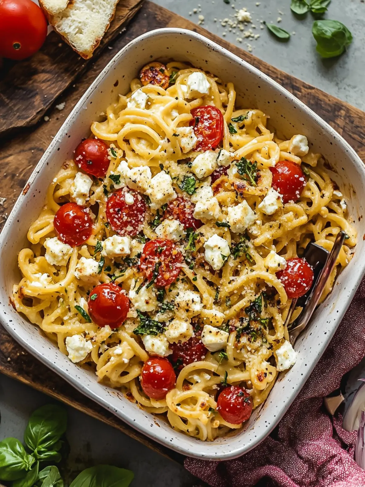 Mouthwatering Baked Feta Pasta to Elevate Your Dinner Routine 5 Baked Feta Pasta