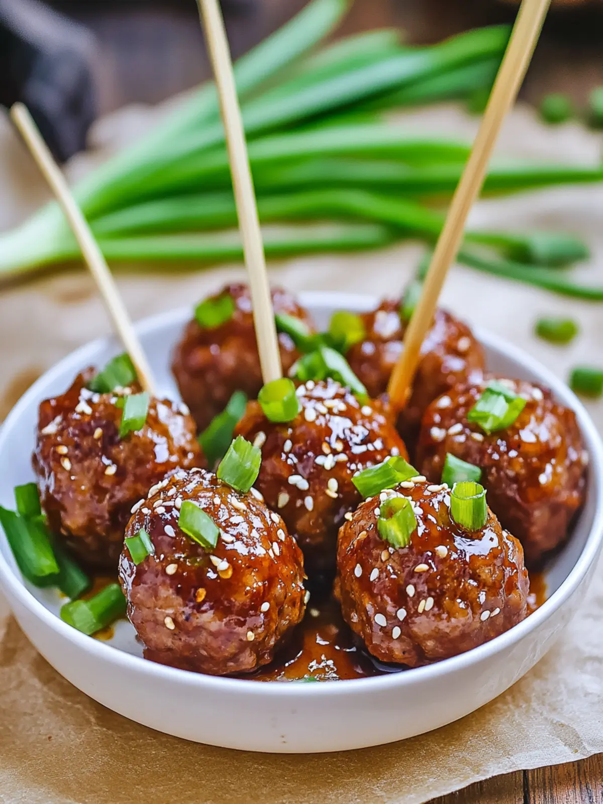 Savory Teriyaki Meatballs: A Flavor-Packed Dinner Delight 3 Teriyaki Meatballs