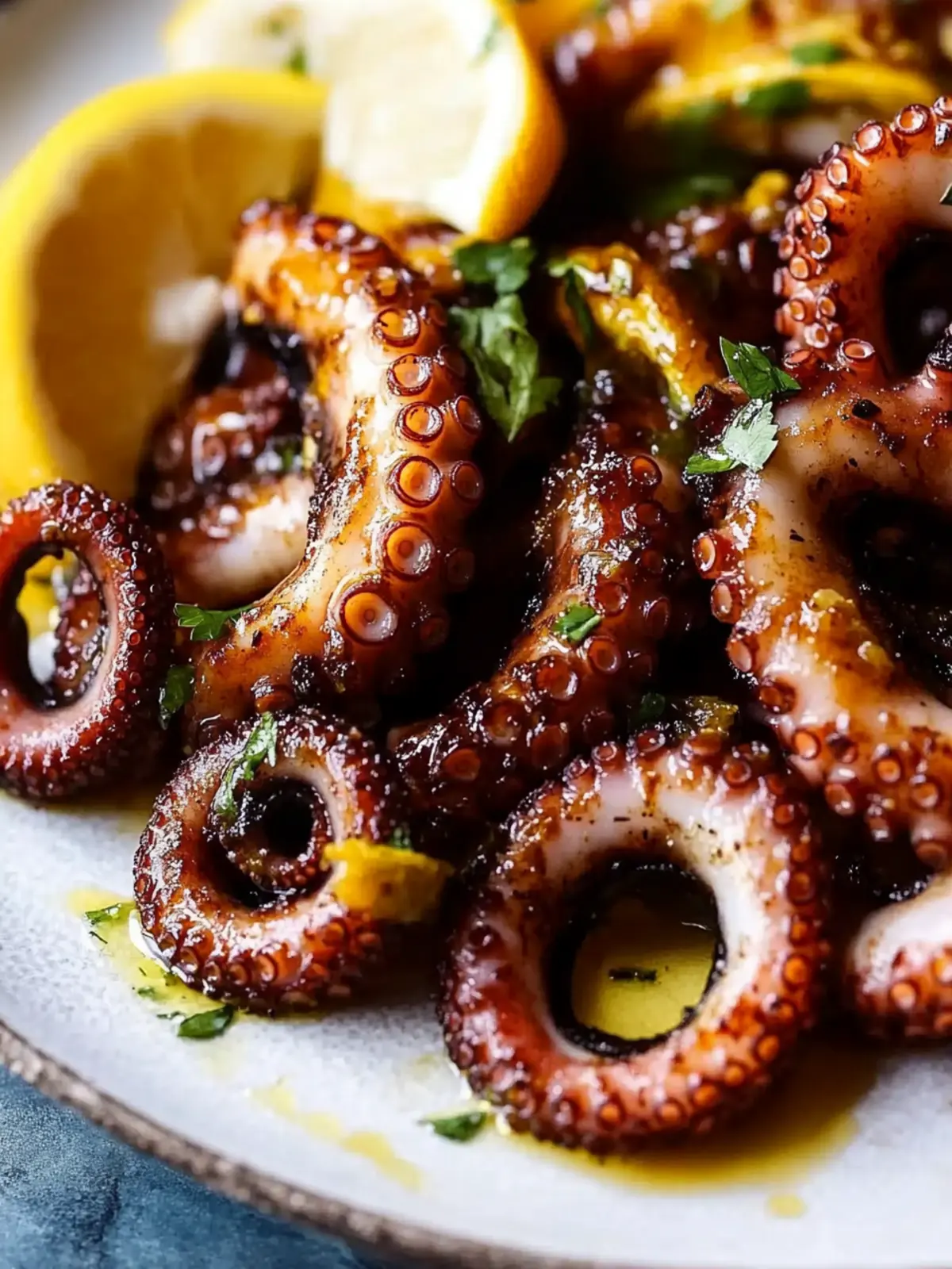 Crispy Marinated Baby Octopus for Tasty Grilling Nights 2 Crispy marinated baby octopus - RecipeTin Eats