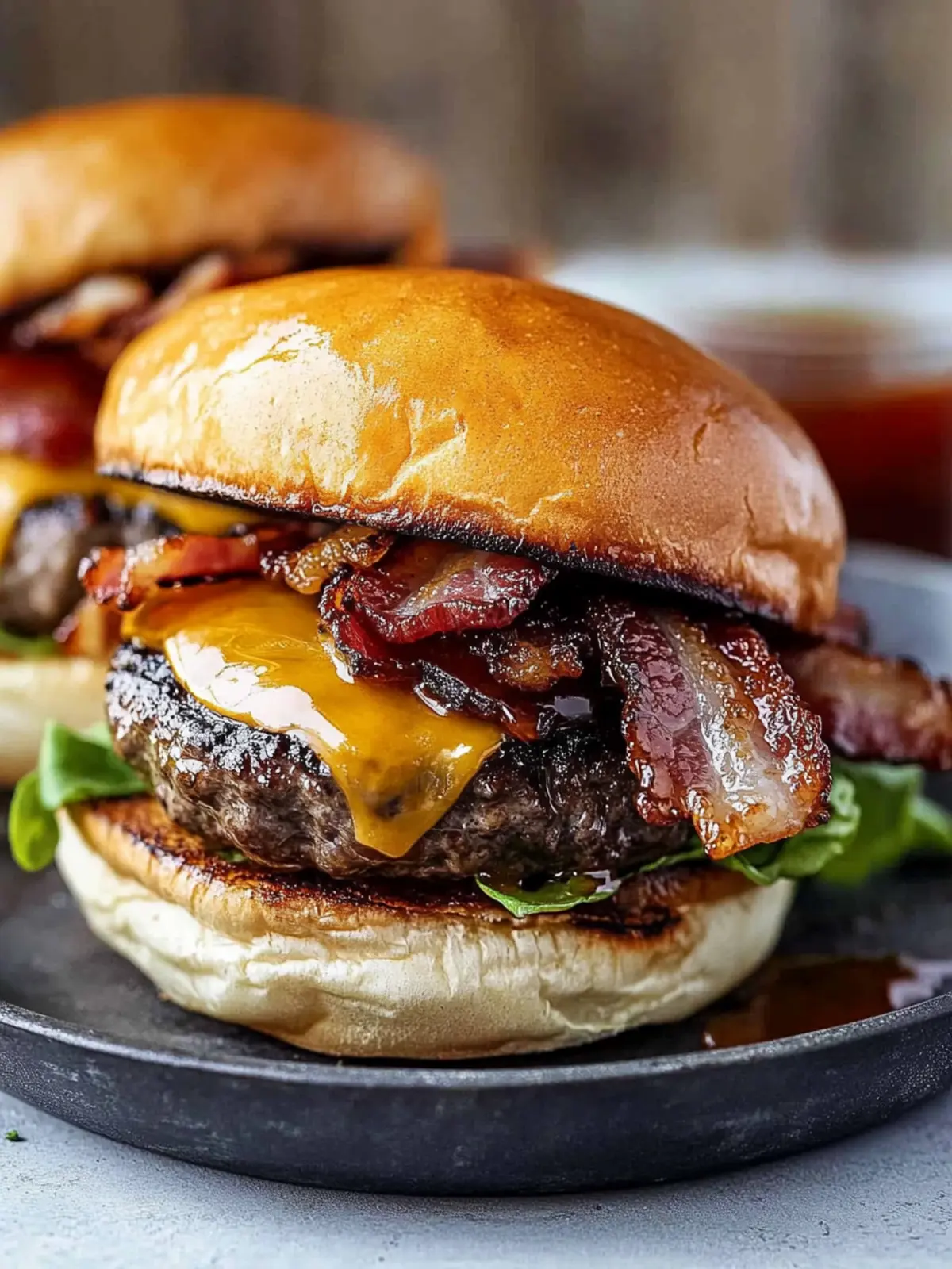 Grilled Bacon Bourbon Burgers for Ultimate Flavor Bliss 5 Grilled Bacon Bourbon Burgers