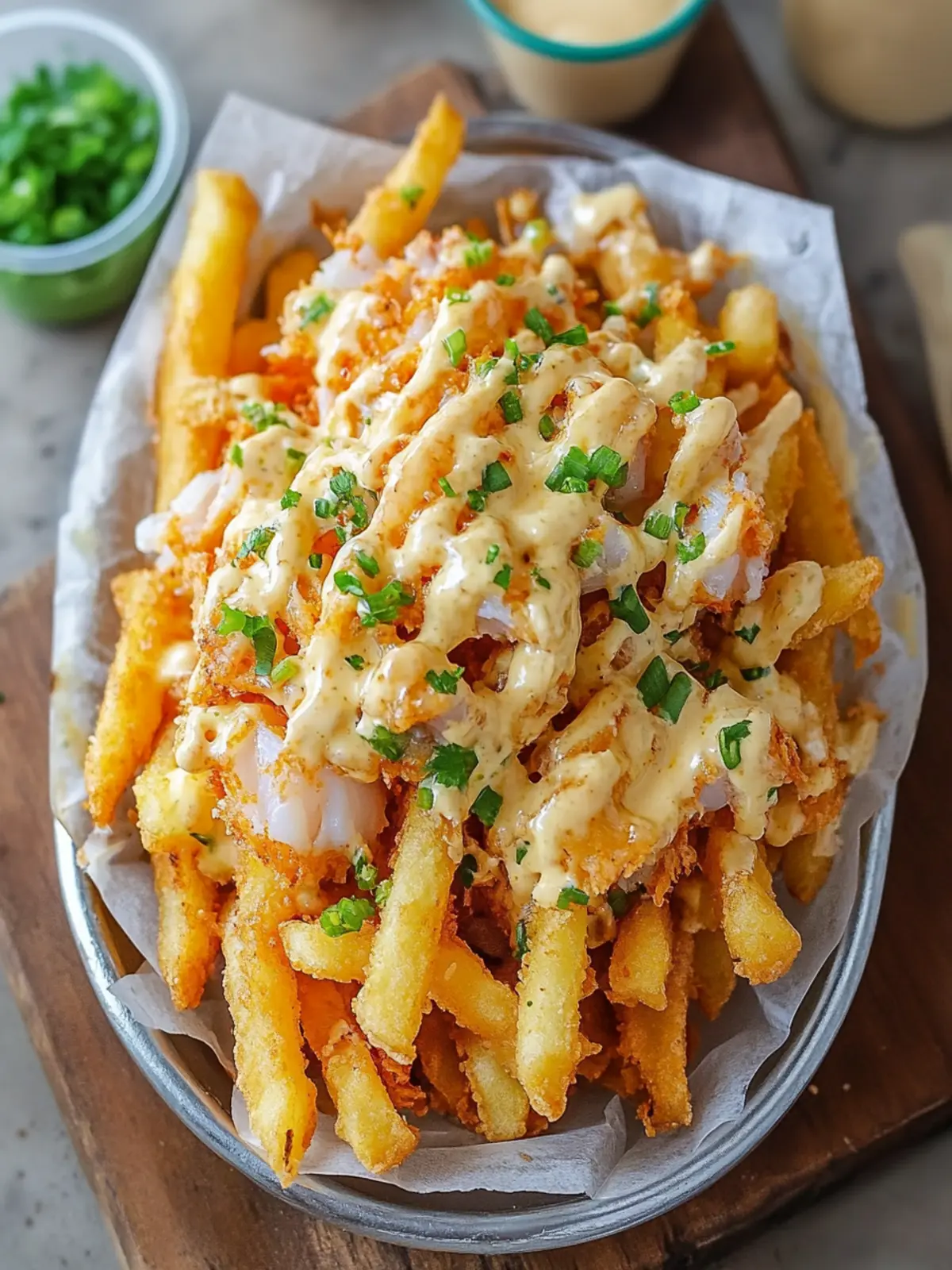 Irresistible Crab Fries Loaded with Cheesy Goodness 3 Crab Fries