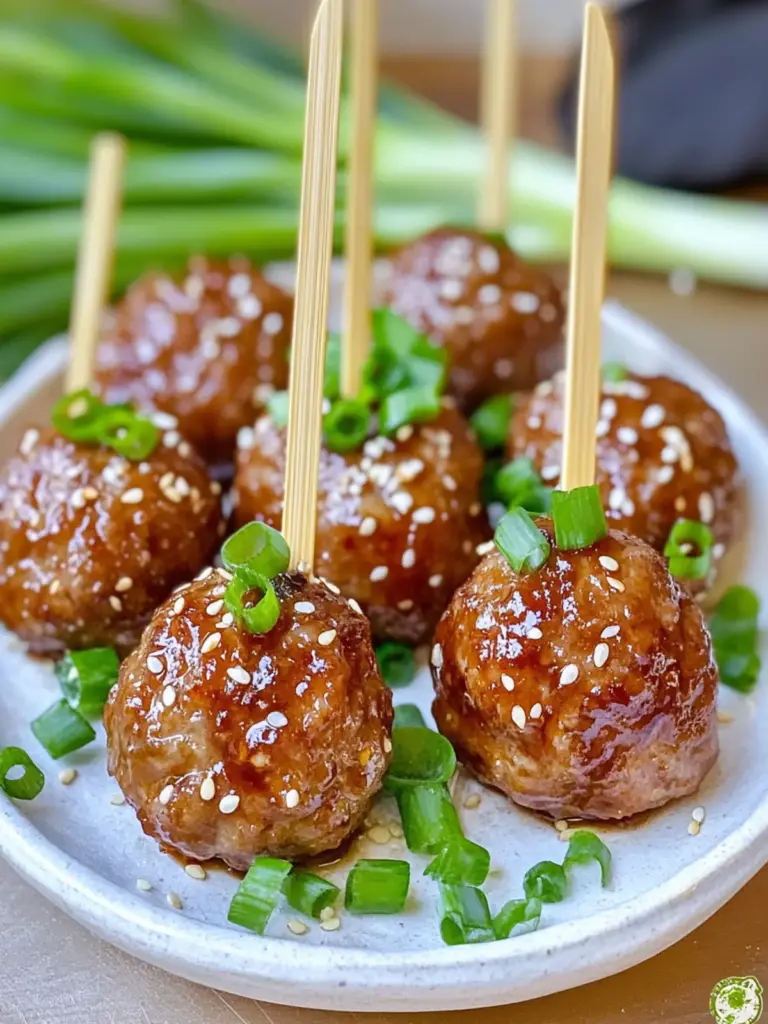 Teriyaki Meatballs