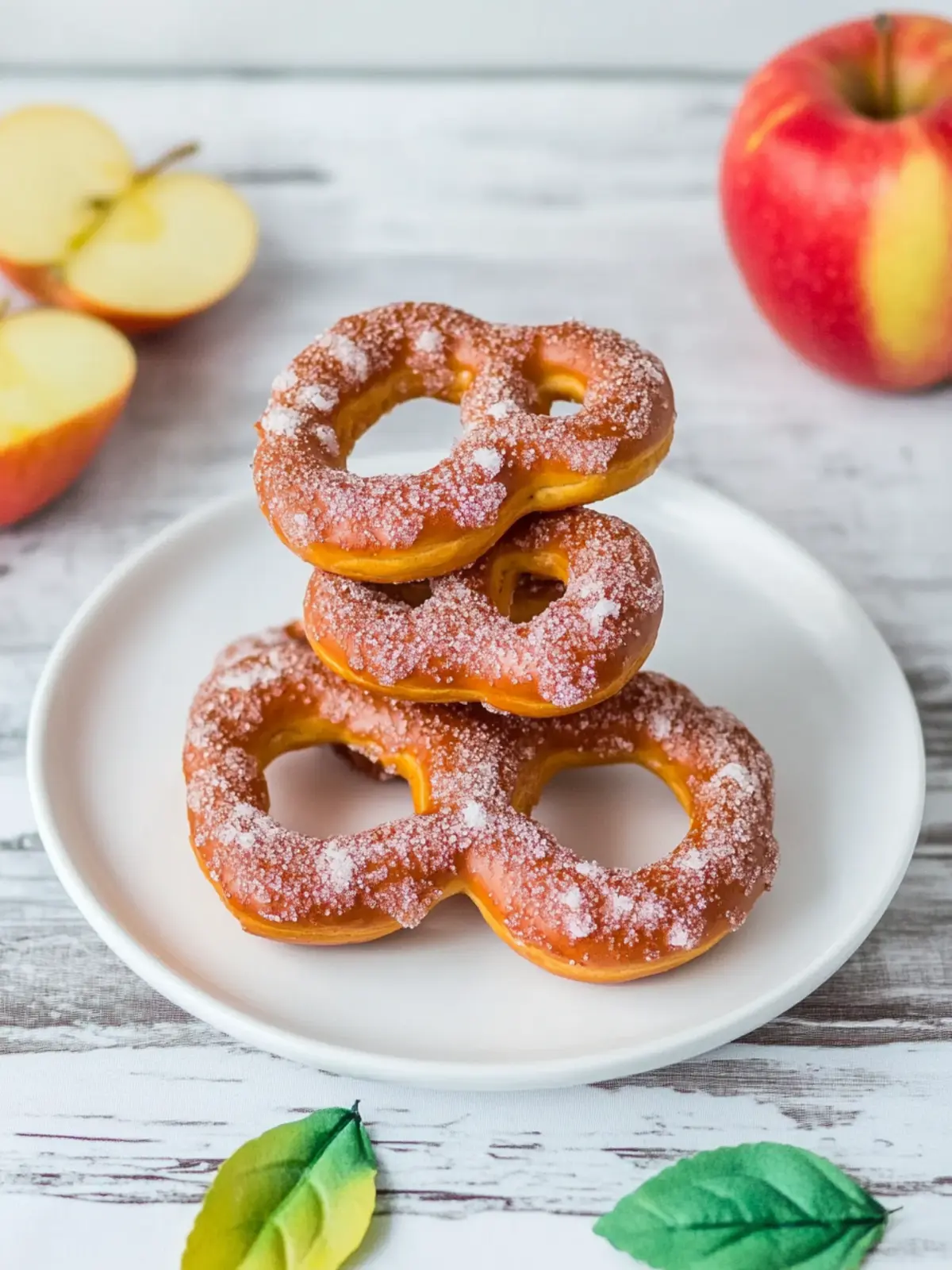 Cute Apple Pretzel Treats That Wow Everyone at Home 2 Cute Apple Pretzel Treats