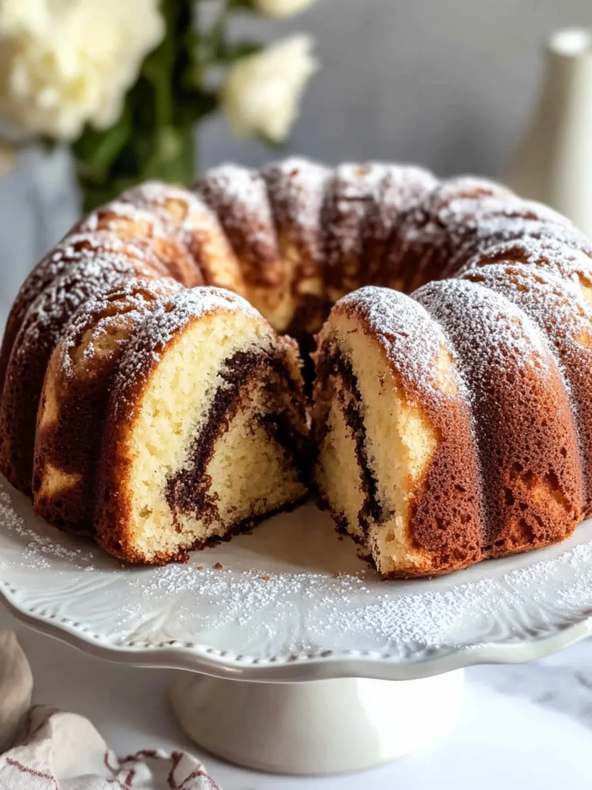 Irresistible German Marble Cake That Will Wow Your Guests 2 German Marble Cake