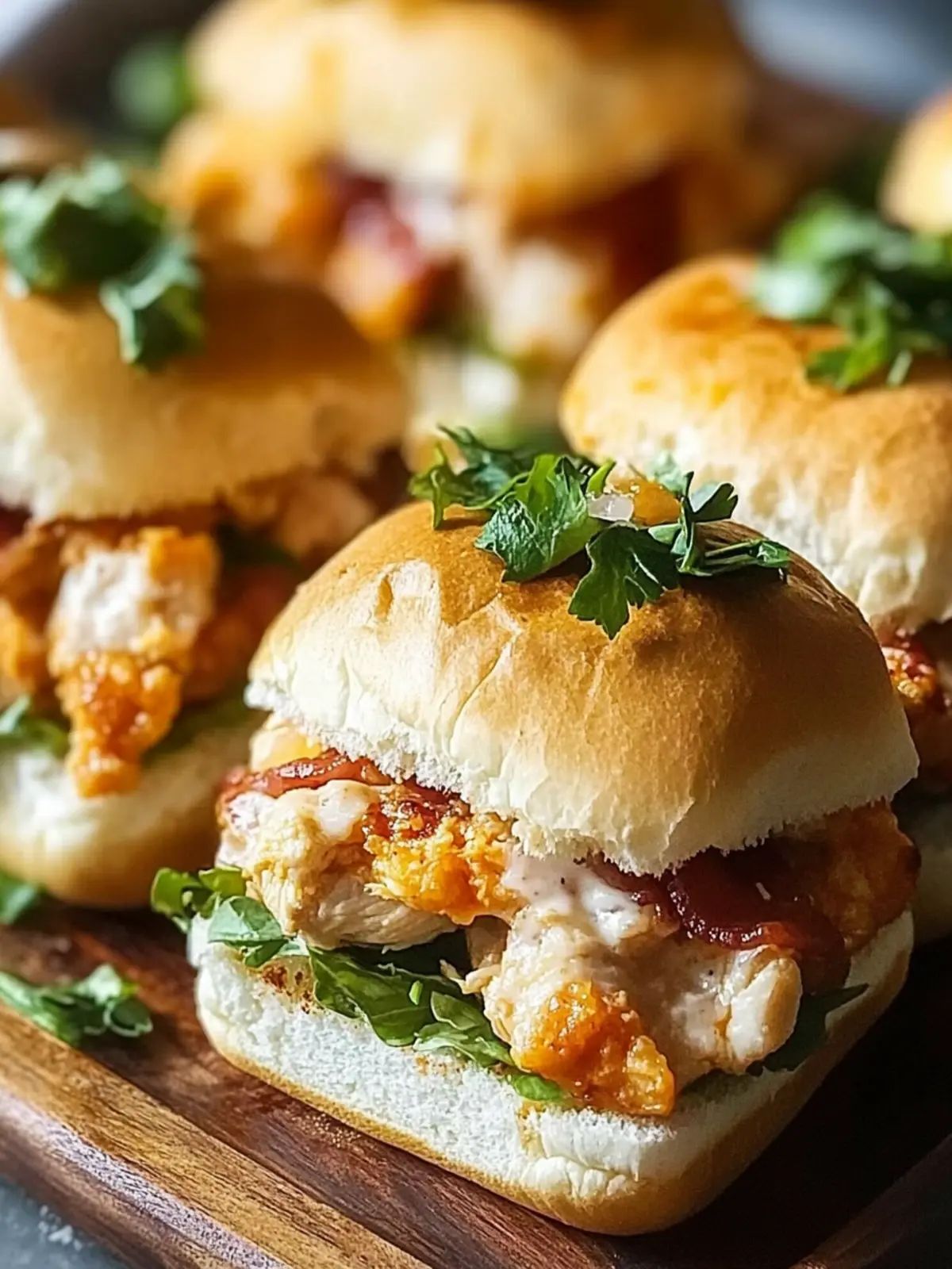 Crispy Buffalo Chicken Bacon Ranch Sliders for Game Day Fun 3 Crispy Buffalo Chicken Bacon Ranch Sliders