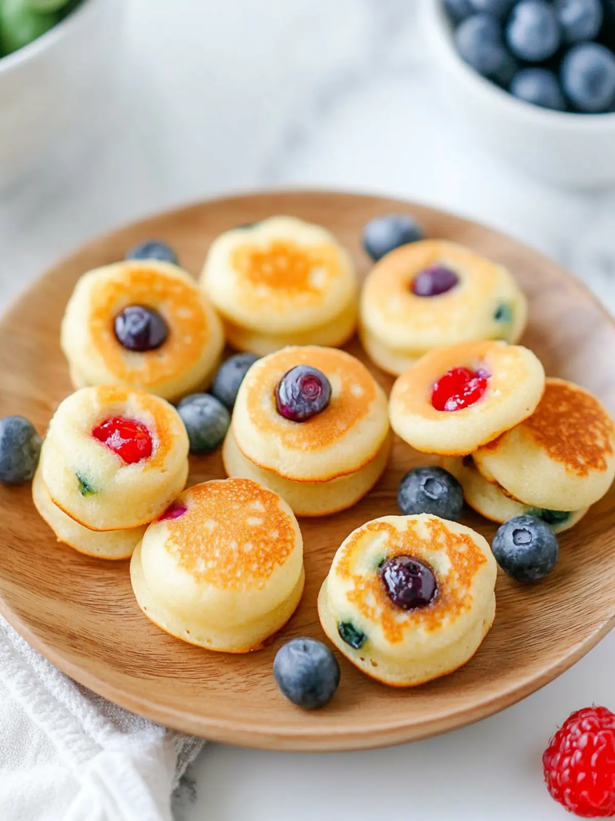 Mini Pancake Bites That Make Breakfast Fun and Tasty! 3 Mini Pancake Bites