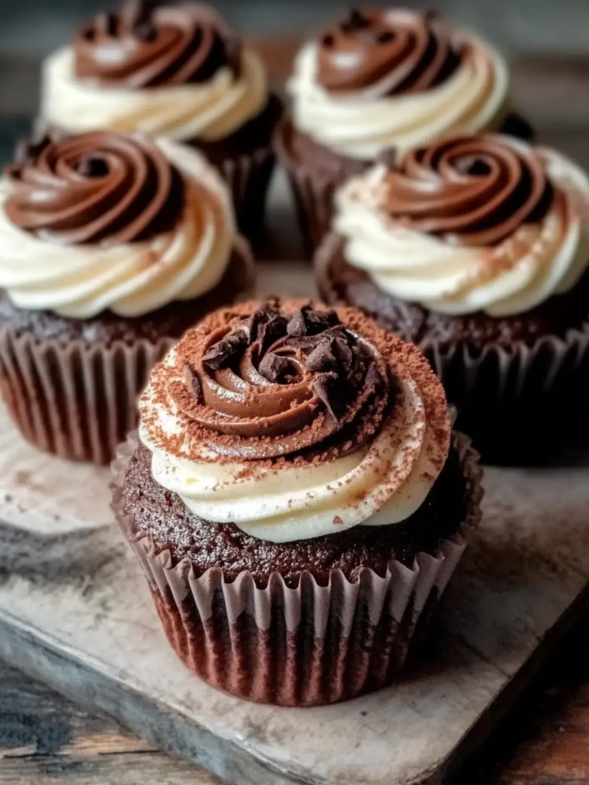 Decadent Chocolate Tiramisu Cupcakes for Sweet Indulgence 3 Decadent Chocolate Tiramisu Cupcakes