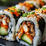 Savory Korean Bulgogi Sushi Rolls for Homemade Delight 8 Korean Bulgogi Sushi Rolls