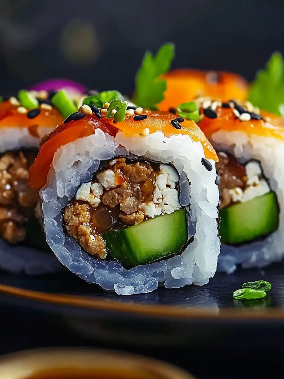 Savory Korean Bulgogi Sushi Rolls for Homemade Delight 3 Korean Bulgogi Sushi Rolls