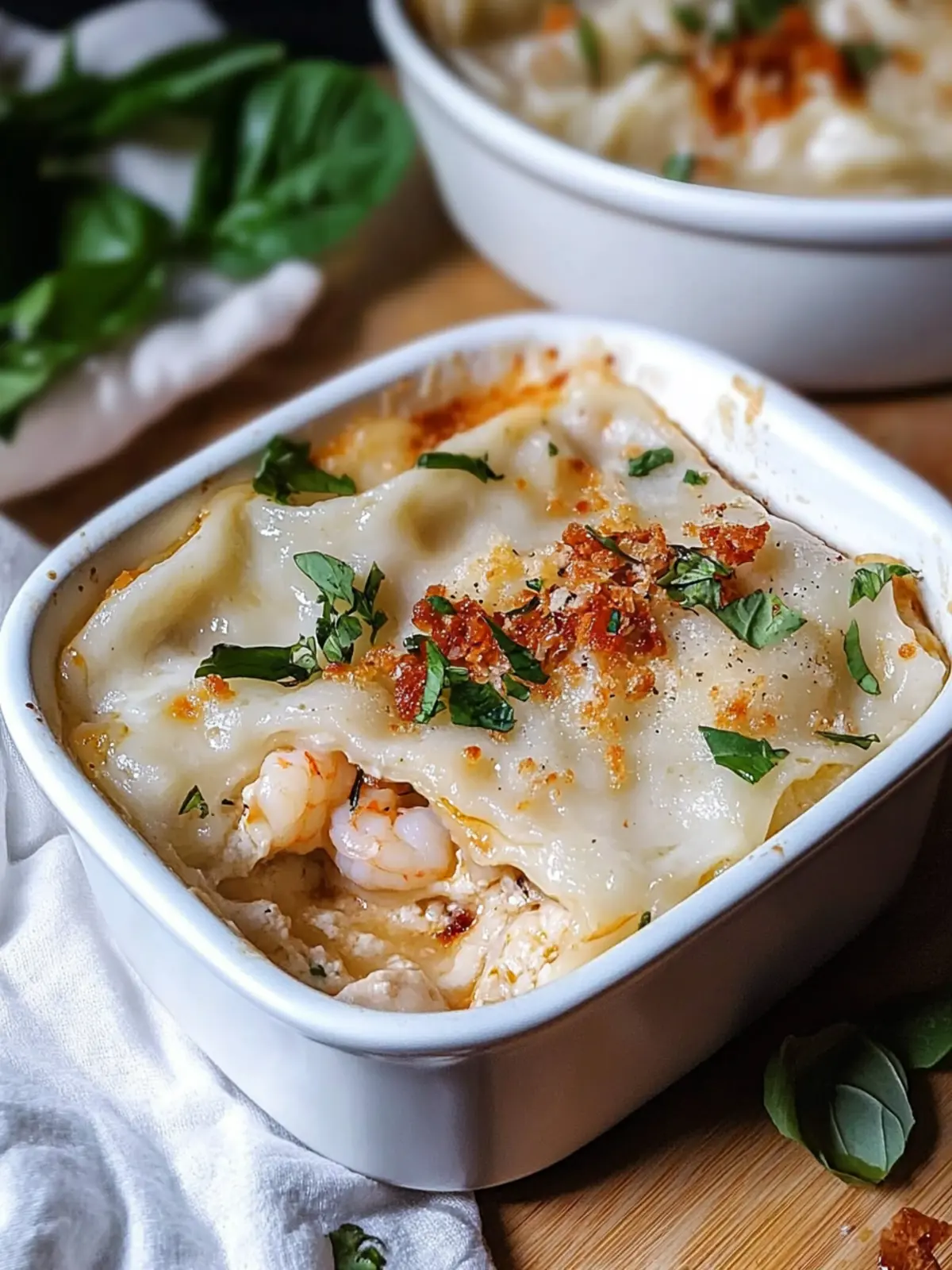 Delicious Chicken and Shrimp Dumpling Lasagna Made Easy 5 Chicken and Shrimp Dumpling Lasagna