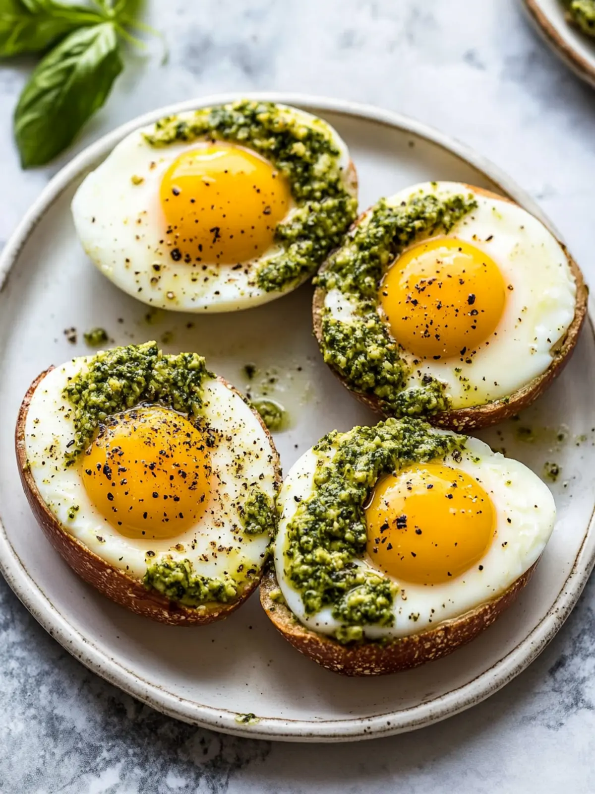Elevate Breakfast with This Easy Pesto Eggs Recipe! 3 Easy Pesto Eggs Recipe