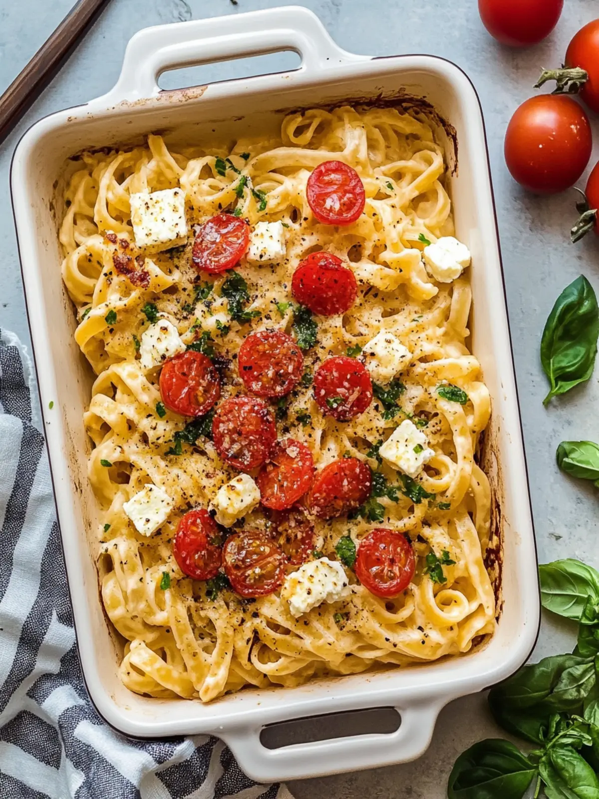 Savory Baked Feta Pasta: Your New Dinner Obsession! 5 Baked Feta Pasta