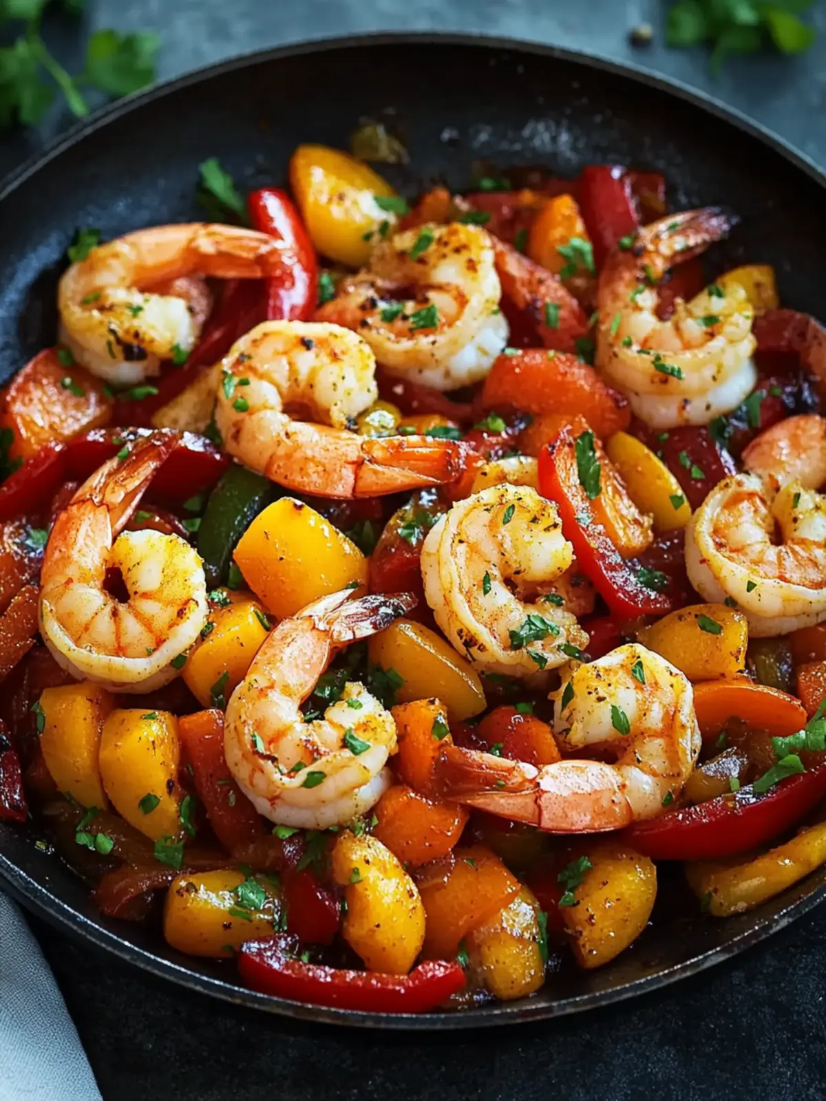 Savory Shrimp Vegetable Skillet for Quick Weeknight Dinners 3 Shrimp Vegetable Skillet