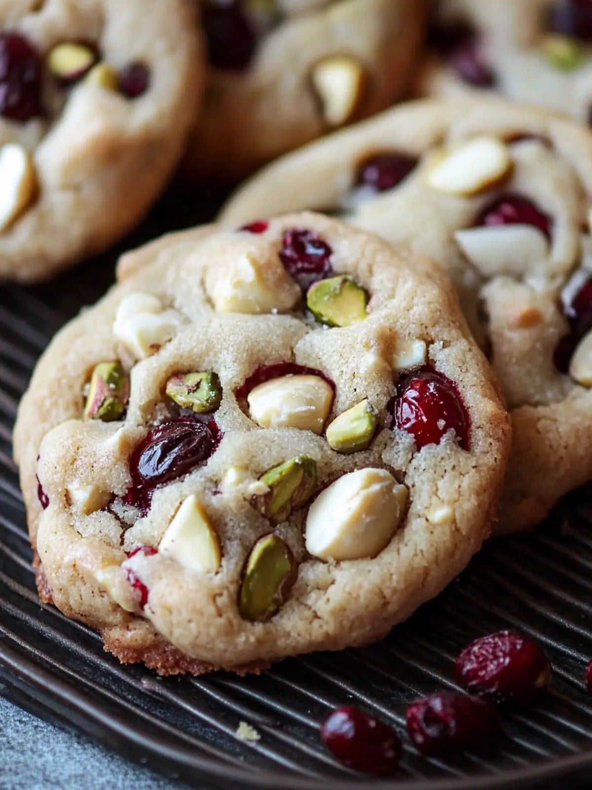 Decadent White Chocolate Cranberry Pistachio Cookies to Savor 3 White Chocolate Cranberry Pistachio Cookies