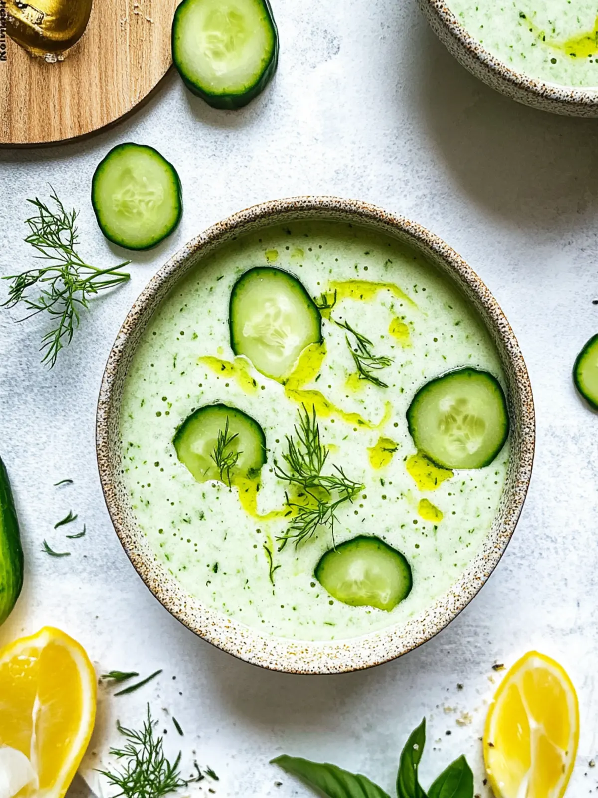 Refreshing Cucumber Gazpacho for Instant Summer Bliss 2 Cucumber Gazpacho