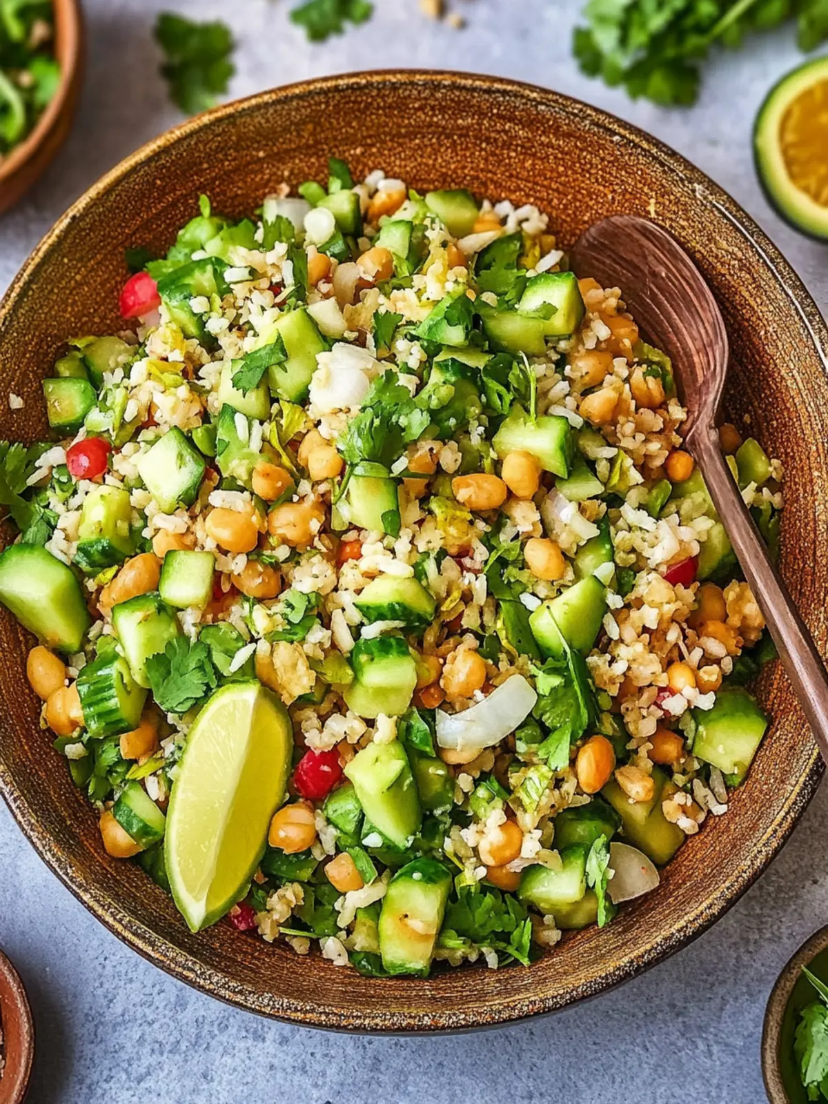 Crispy Rice Salad with Avocado and Peanuts for Crunchy Bliss 3 Crispy Rice Salad