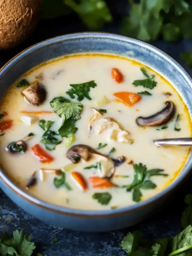 Thai Ginger Coconut Soup