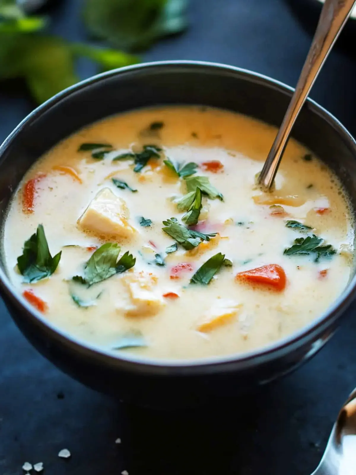 Warm Up with Thai Ginger Coconut Soup Bliss 2 Thai Ginger Coconut Soup