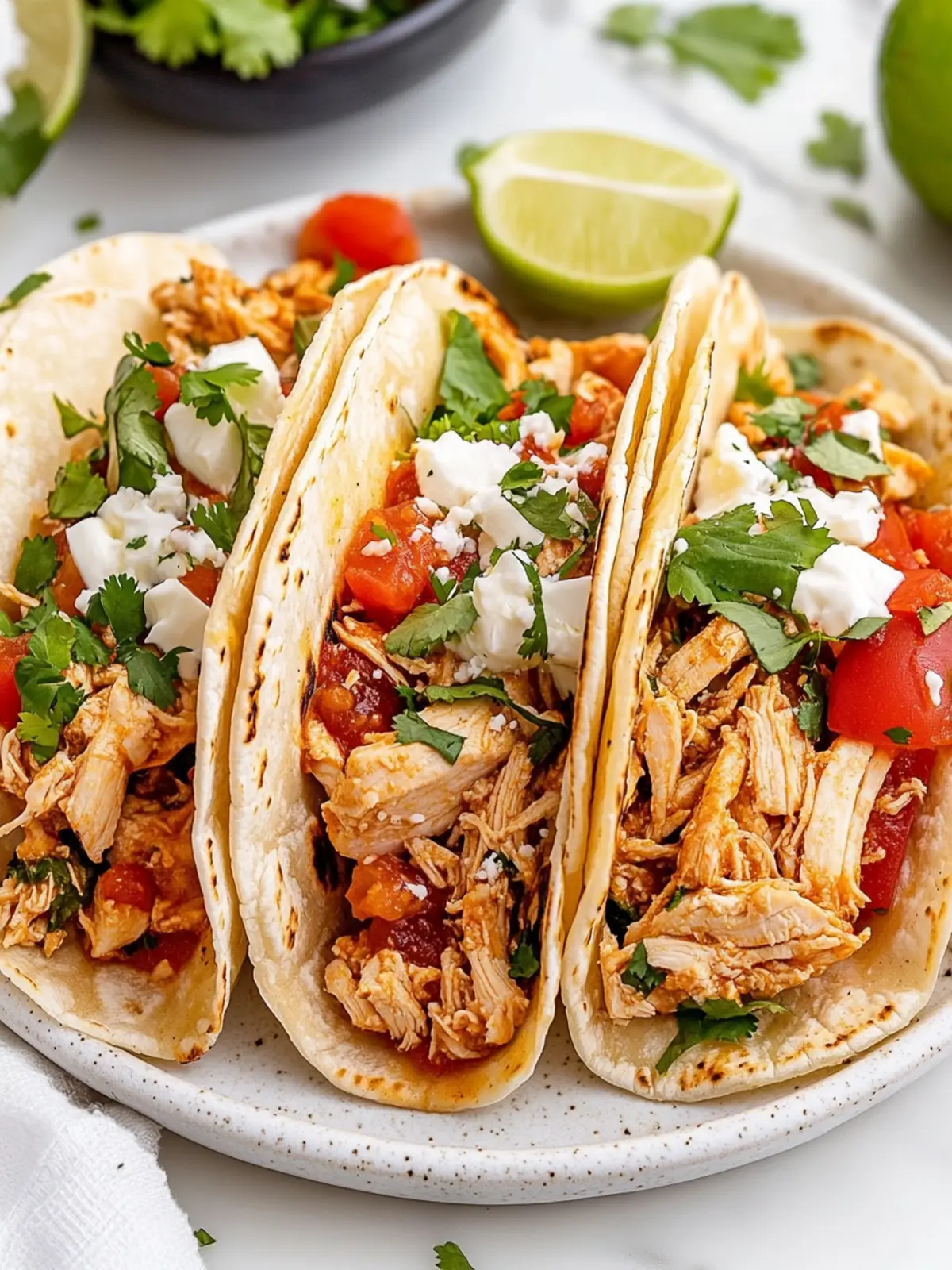 Tender Crockpot Chicken Tacos for Effortless Weeknight Wins 4 Tender Crockpot Chicken Tacos