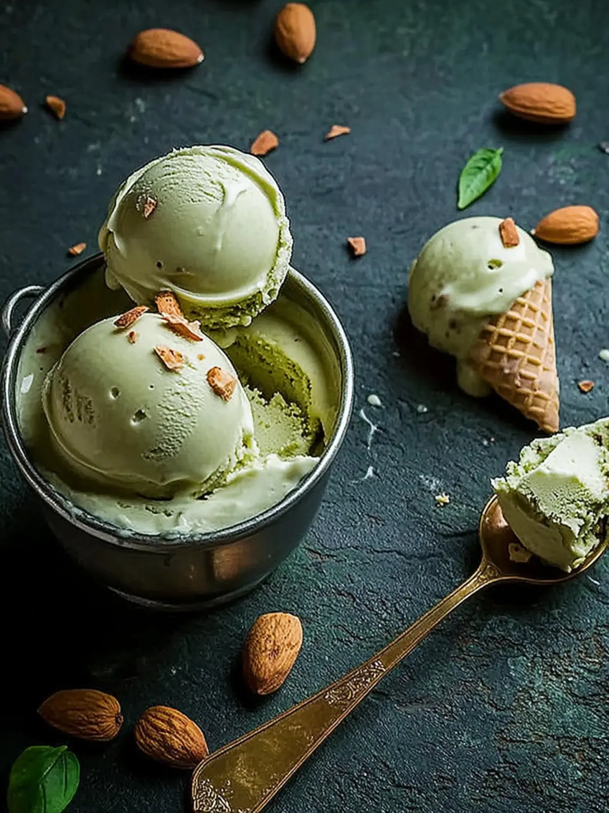 Indulge in Homemade Gelato al Pistacchio Bliss 2 Gelato al pistacchio
