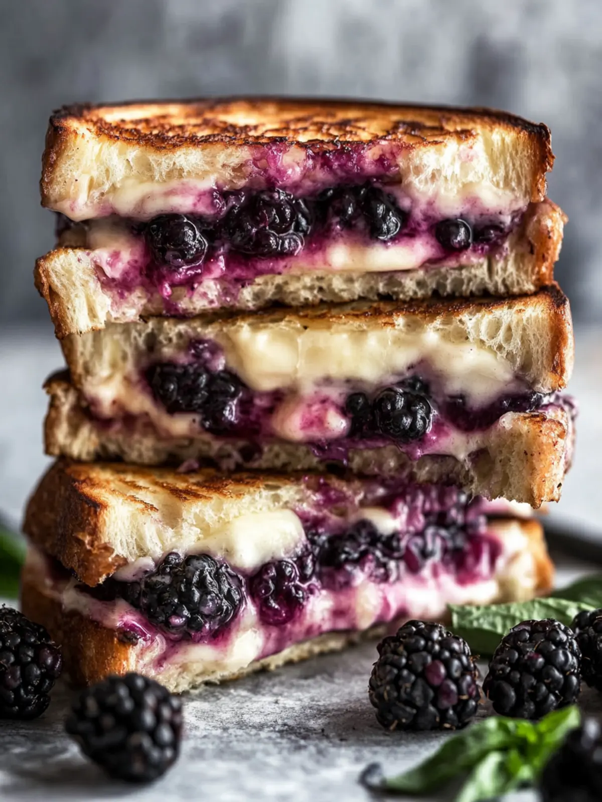 Blackberry Grilled Cheese: A Sweet and Savory Delight 2 Blackberry Grilled Cheese