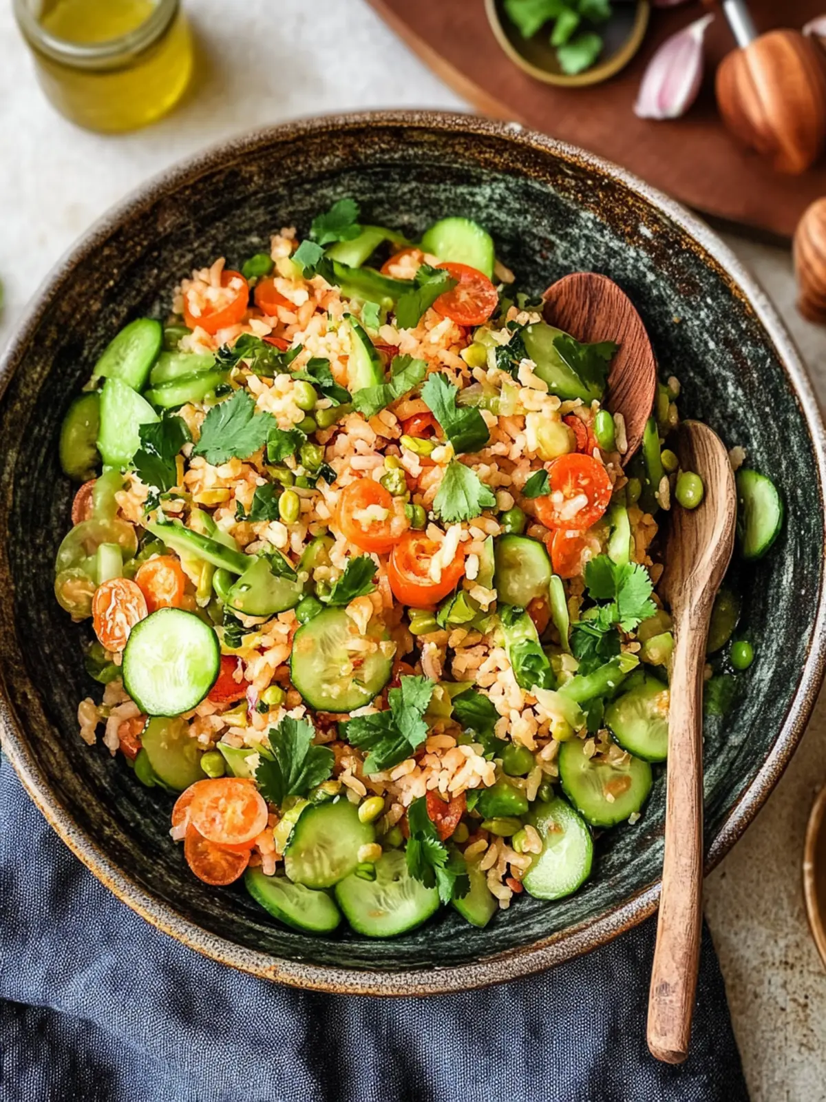 Crispy Rice Salad with Avocado and Peanuts for Crunchy Bliss 5 Crispy Rice Salad