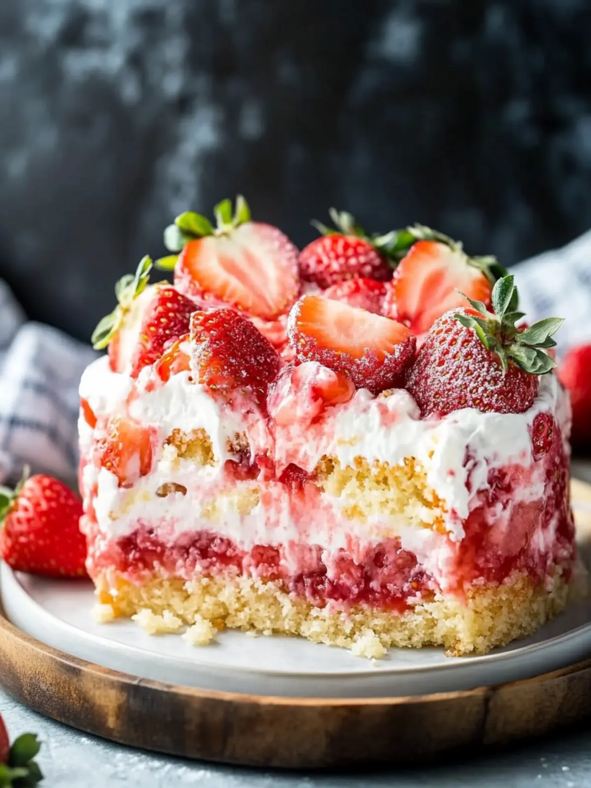 Strawberry Earthquake Cake: A Deliciously Fun Twist! 3 Strawberry Earthquake Cake