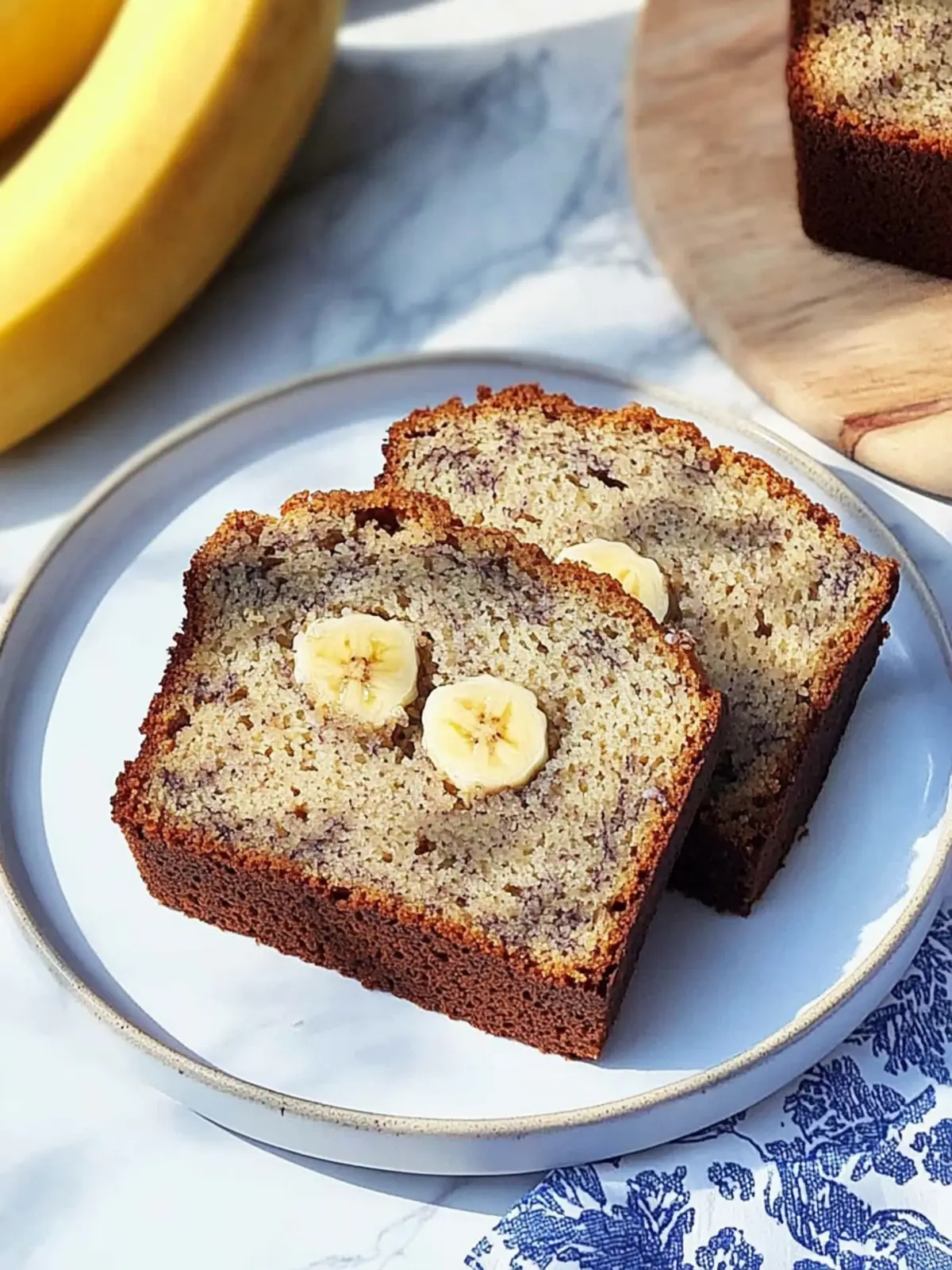 Irresistible Banana Bread with Crunchy Walnut Goodness 3 Banana Bread