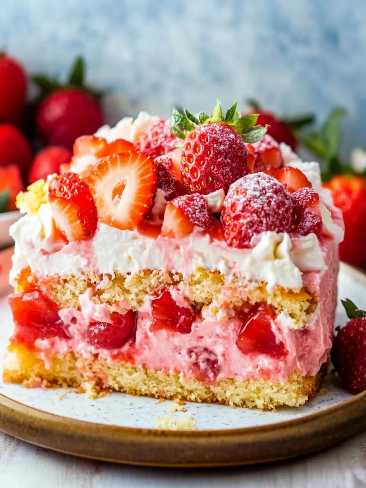 Strawberry Earthquake Cake: A Deliciously Fun Twist! 2 Strawberry Earthquake Cake